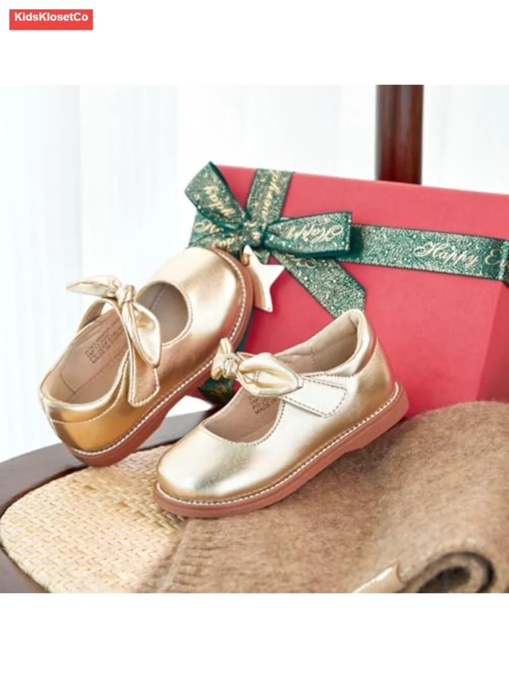 Toddler Girls Oxford Mary Jane Dress Shoes - Soft Microfiber, Wide Toe Box,